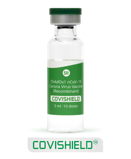 Covishield Vaccine Vial
